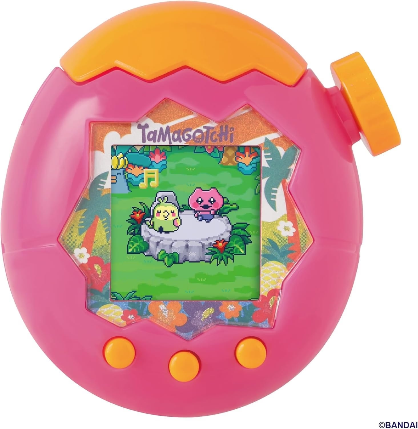 特典：おこじょっちシール付き】Tamagotchi Paradise - Orange Tropics