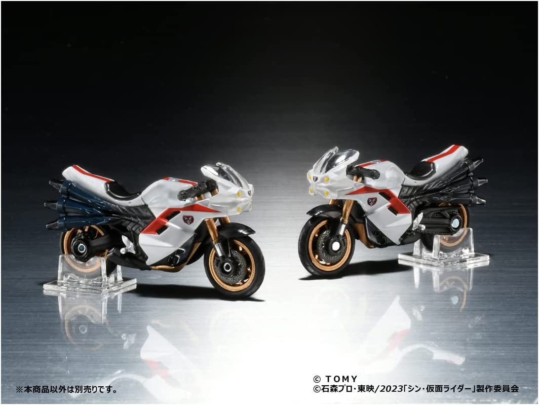 【当選通知付非売品】RIDERS'LEGEND「サイクロン号」プレミアカード シン・仮面ライダー サイクロン号(仮面ライダーver.) 「トミカ