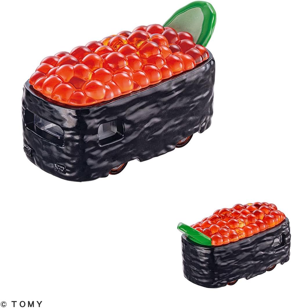 バラ売り可　寿司トミカ　其の二　サーモン　たこ　炙りいか　中とろ 7個セット 寿司トミカ 其の二 [1.サーモン],タカラトミー コレクショントイ 通販