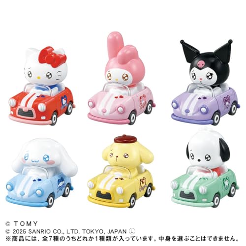 ✨新品✨ドリームトミカ　TOMICA TUNESサンリオキャラクターズ BOX】ドリームトミカ TOMICA TUNES SANRIO CHARACTERS Vol.1 1box6個