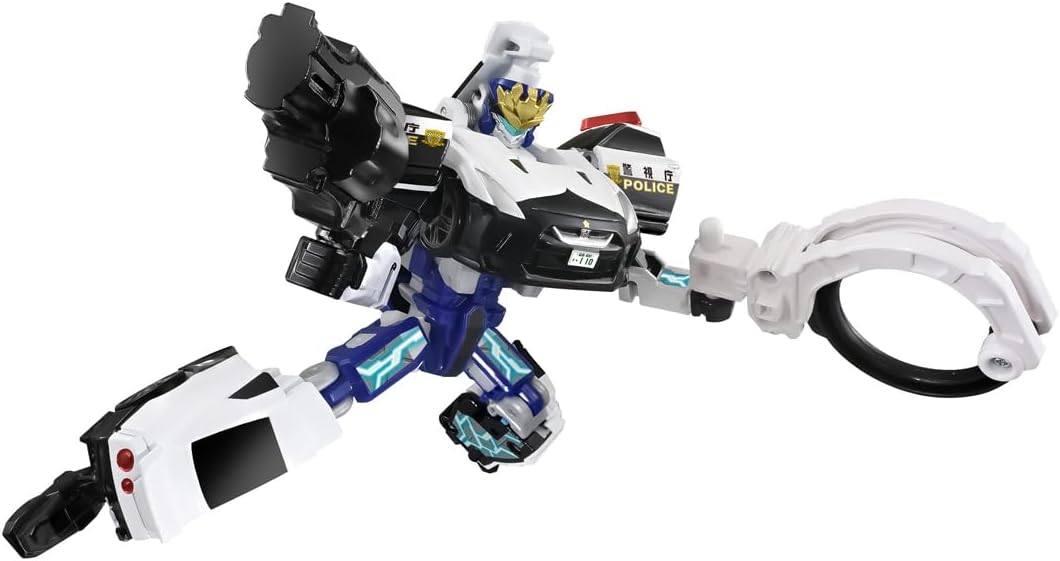 TJBDX ユナイトポリスブレイバー パトロールカー＆白バイ 合体セット 