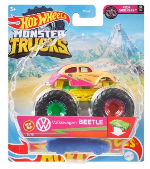 ホットウィール(Hot Wheels) モンスタートラック 1:64 アソート (FYJ44