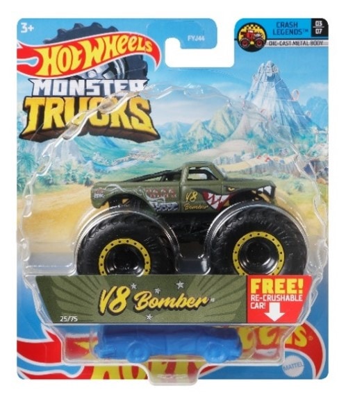 ホットウィール(Hot Wheels) モンスタートラック 1:64 アソート (FYJ44