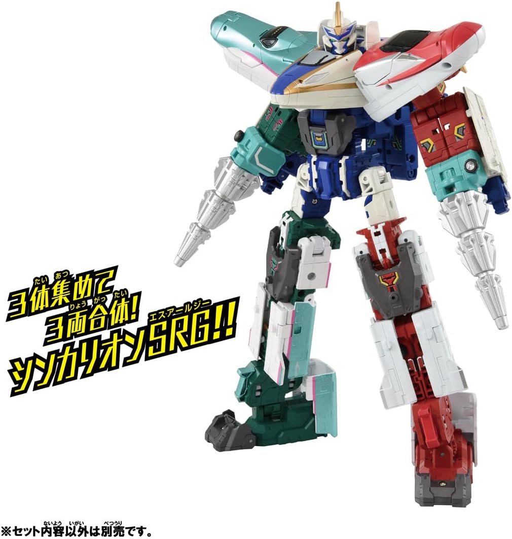 おもちゃジャンク・仮面ライダー・戦隊ヒーロー・シンカリオン・追加8画像 新幹線変形ロボ SGX シンカリオン E5はやぶさ＋E6こまち リンク合体