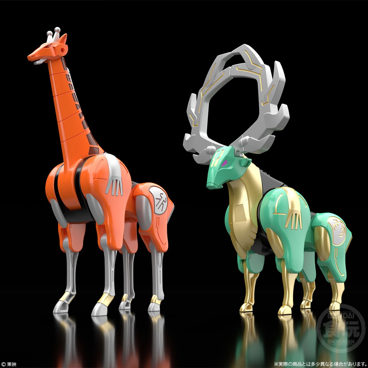 BOX】SMP [SHOKUGAN MODELING PROJECT] 百獣合体 ガオイカロス 4個入り