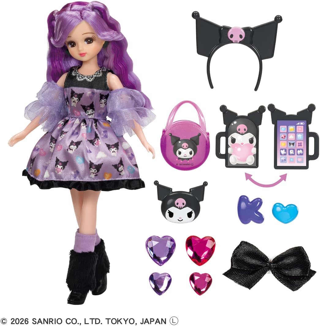 2026年8月1日発売 予約商品】リカちゃん ドール デコって クロミ リカ
