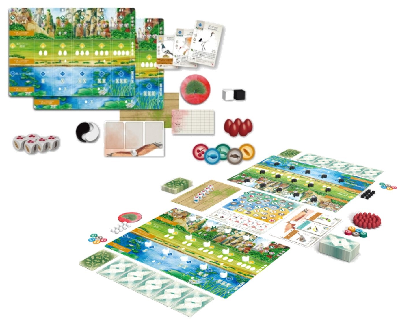 ウイングスパン 東洋の翼 完全日本語版 ☆ボドゲまとめ買い（3点で10