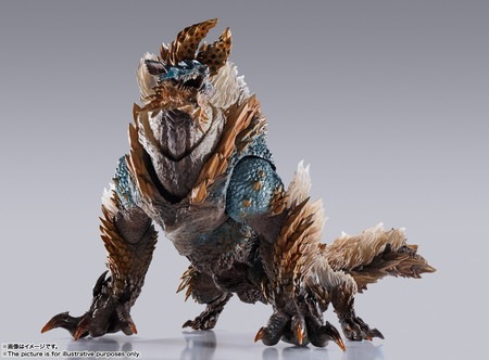 パッケージ傷みあり】S.H.MonsterArts ジンオウガ