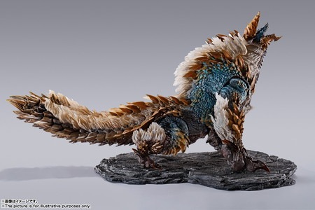 パッケージ傷みあり】S.H.MonsterArts ジンオウガ