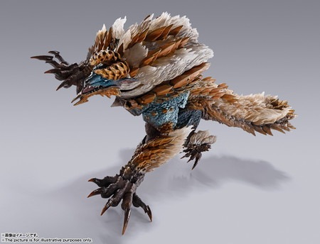 パッケージ傷みあり】S.H.MonsterArts ジンオウガ