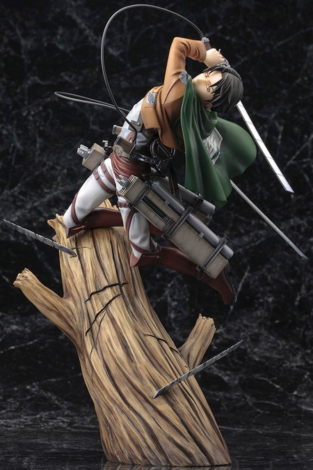 【新品未開封特典付】ARTFX 進撃の巨人 リヴァイ フィギュア 新品 ARTFX J リヴァイ リニューアルパッケージver.｜進撃の巨人｜男性