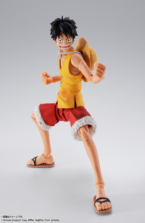 新品未開封】S.H.フィギュアーツ モンキー・D・ルフィ -マリンフォード 