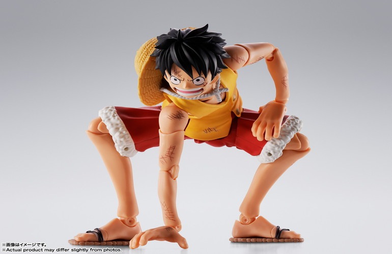新品未開封】S.H.フィギュアーツ モンキー・D・ルフィ -マリンフォード