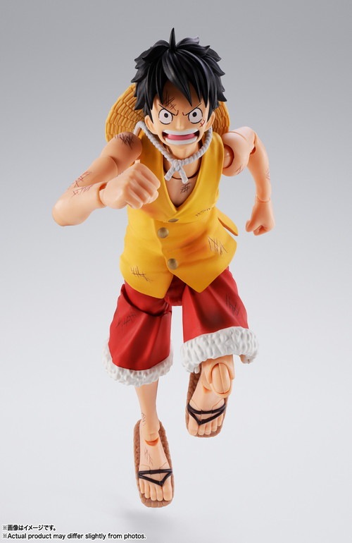 新品未開封】S.H.フィギュアーツ モンキー・D・ルフィ -マリンフォード 