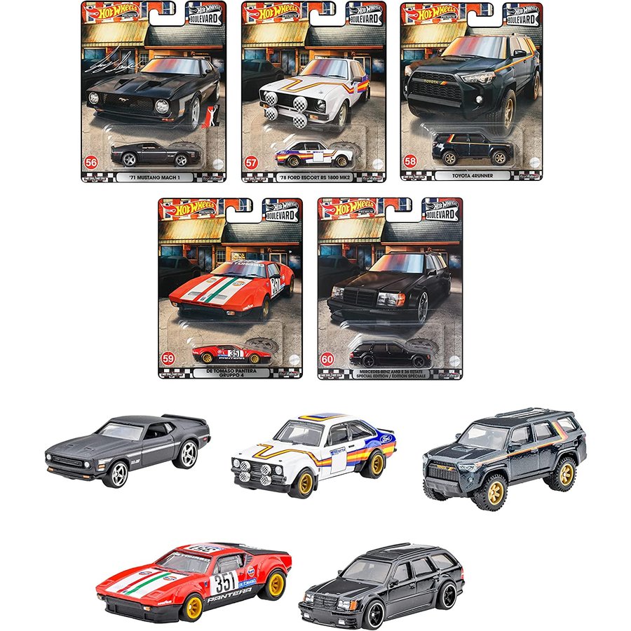 ホットウィール(Hot Wheels) ブールバード アソート 10台入りアソート