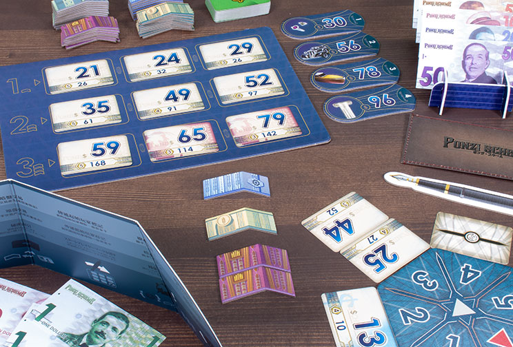 ポンジスキーム(ボードゲーム) ポンジスキーム | すごろくやのボードゲーム | すごろくや