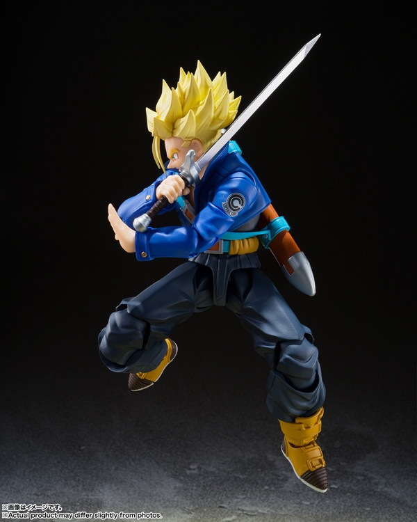 中古】【未開封】S.H.フィギュアーツ スーパーサイヤ人トランクス-未来