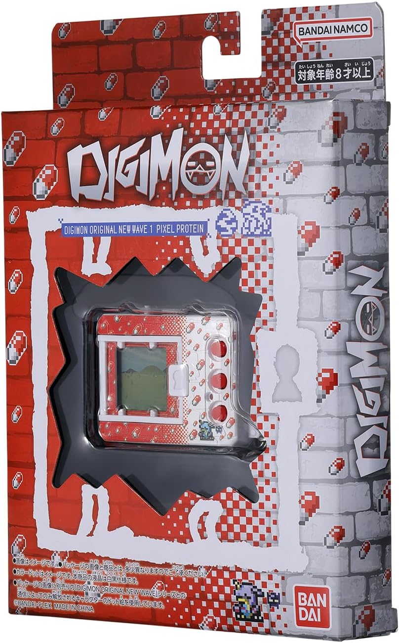 送料込み】DIGIMON ORIGINAL NEW WAVE 1 PIXEL PROTEIN デジモン