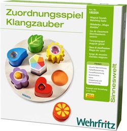 型はめ遊び・魔法の音 WEHRFRITZ(ベルフリッツ) WF185354 積み木 知育