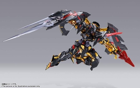 箱傷み有り】【新品未開封】METAL BUILD ガンダムアストレイゴールド