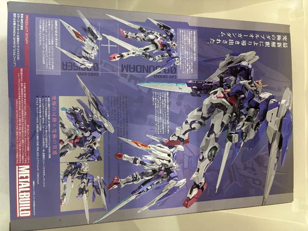 中古】METAL BUILD ダブルオーライザー デザイナーズブルーVer