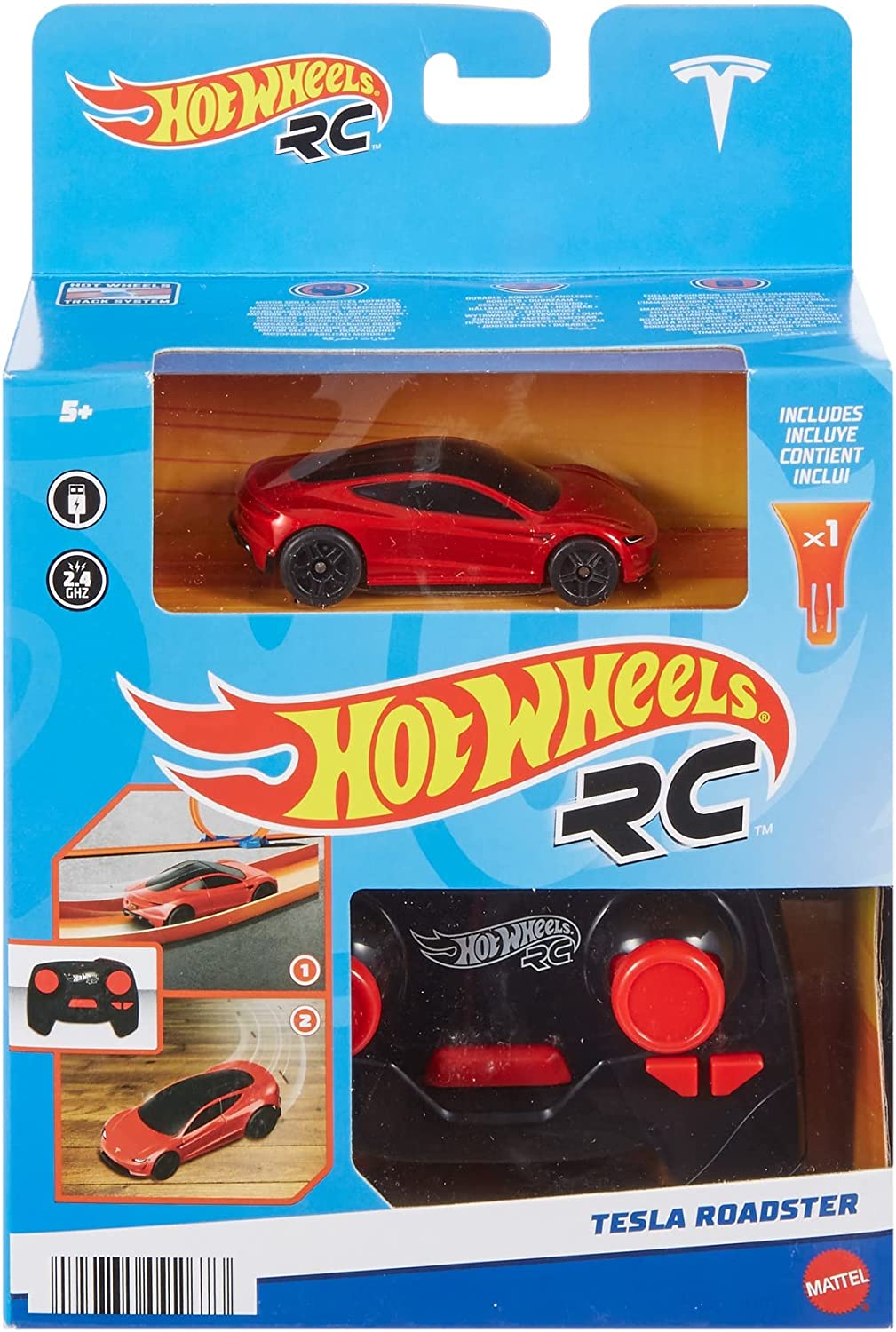 2022年9月発売 予約商品】ホットウィール 1:64 RC テスラ ロードスター