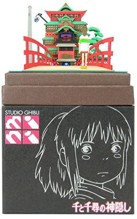 新品未開封】模型 スタジオジブリmini 千と千尋の神隠し 油屋と千尋