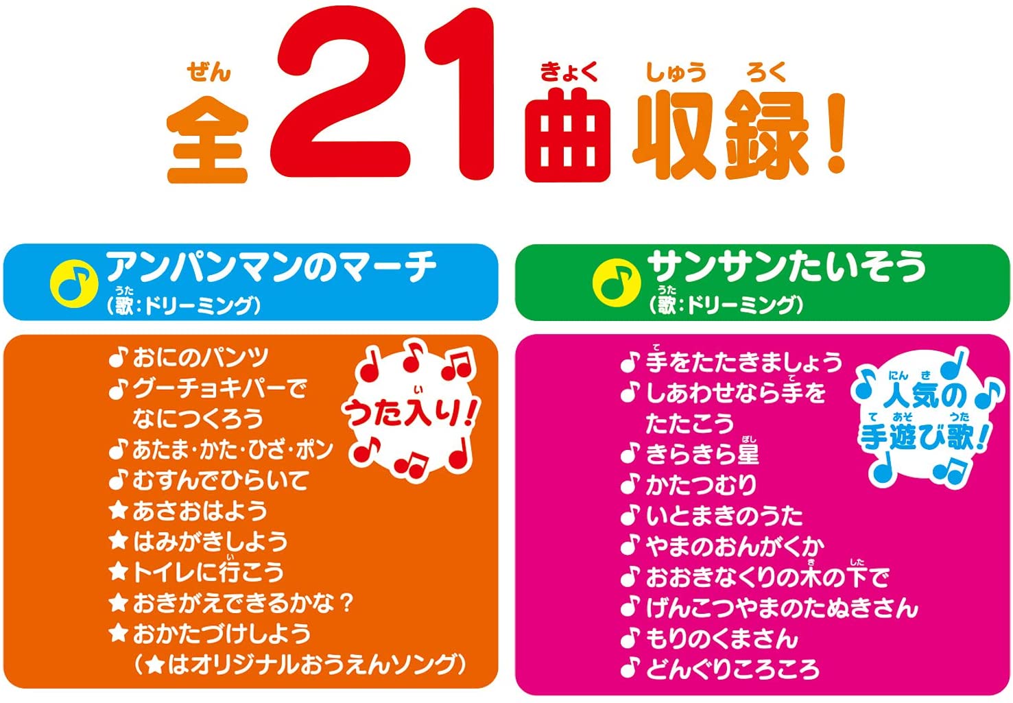 からだフリフリ！うたって♪おどるよ！おおきなアンパンマン「それいけ 