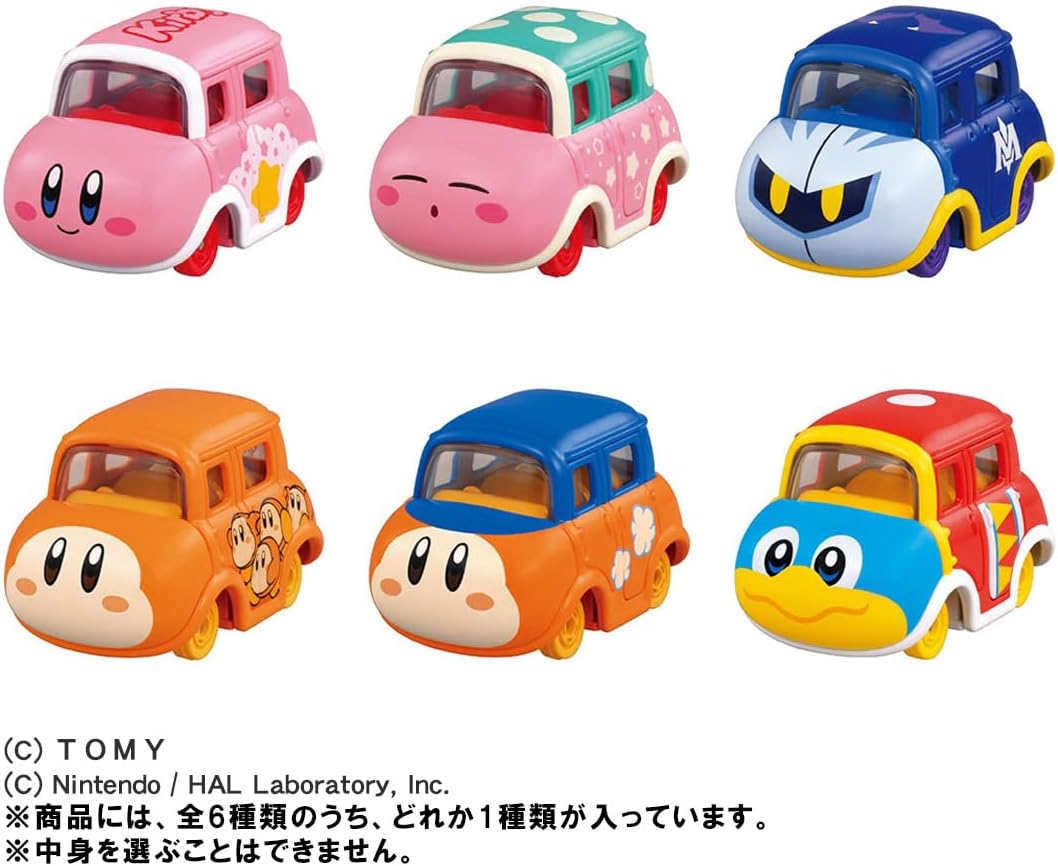 タカラトミー カーグラフィック　トミカ　6台セット BOX】ドリームトミカ SP 星のカービィコレクション 1box6個入り