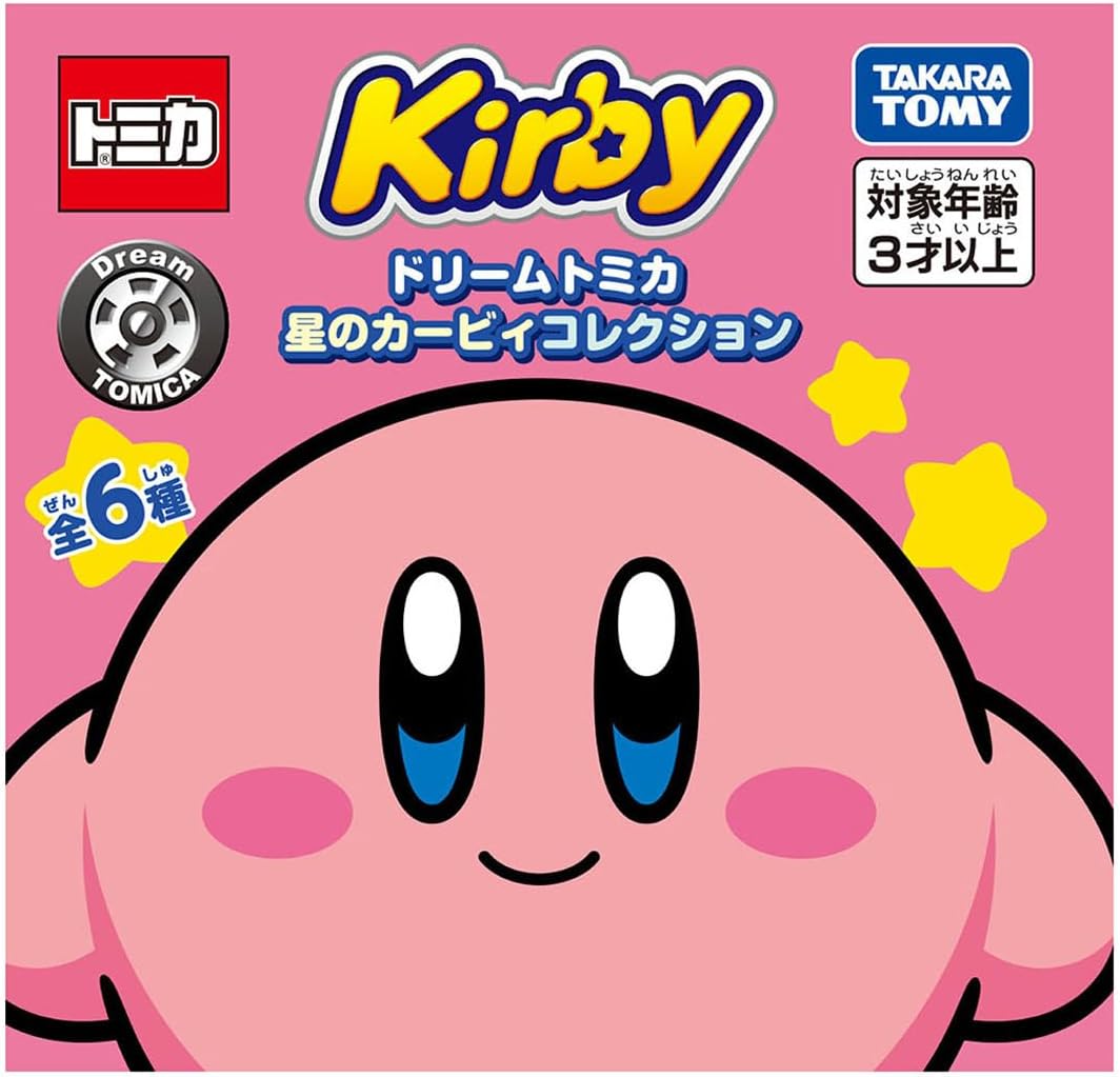 BOX】ドリームトミカ SP 星のカービィコレクション 1box6個入り