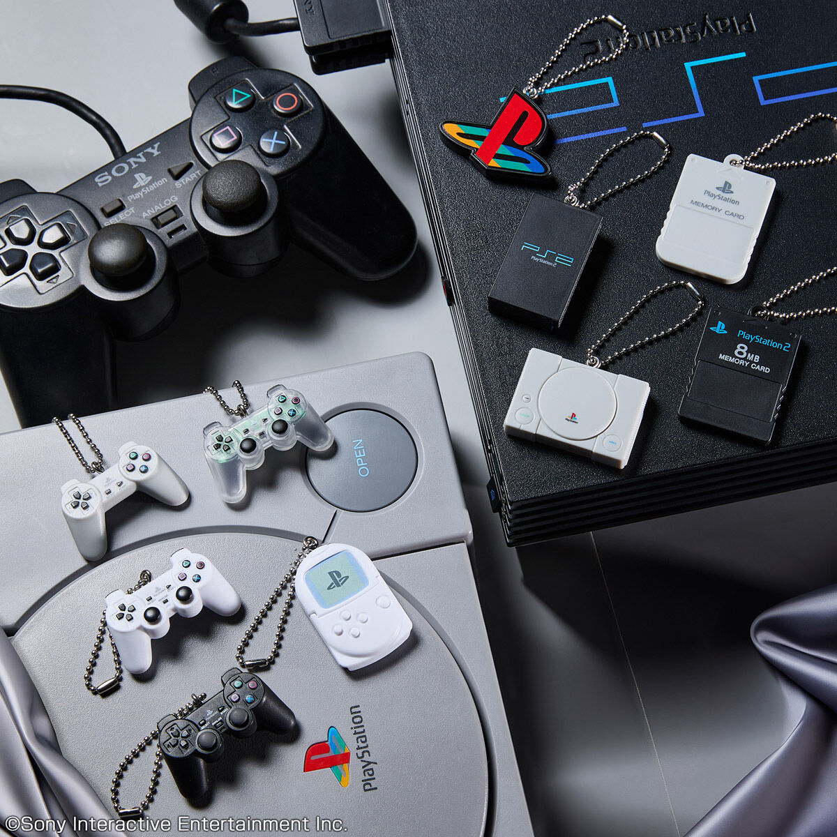 BOX】PlayStatio/ミニチュアチャーム付きビスケット 10個入り（食玩