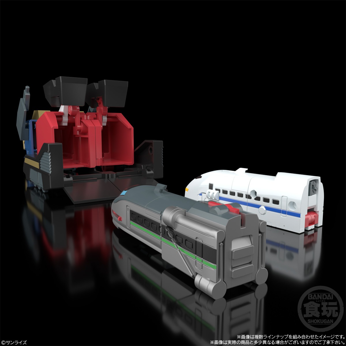 BOX】SMP [SHOKUGAN MODELING PROJECT] 勇者特急マイトガイン 3個入り
