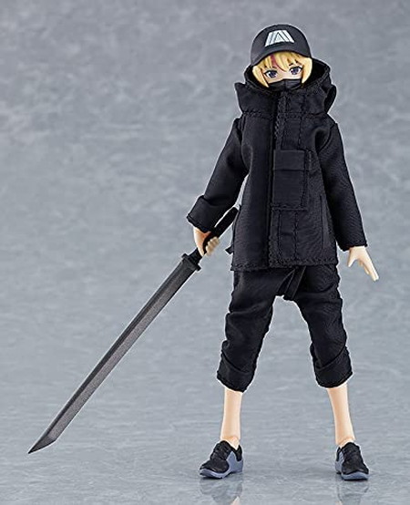 figma 女性body(ユウキ) with テックウェアコーデ 「figma Styles
