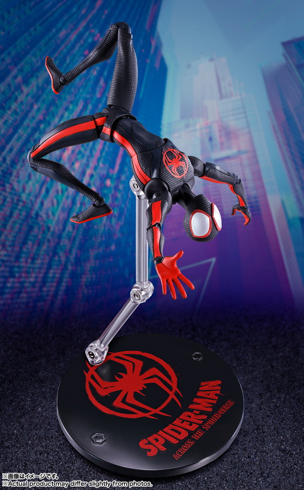★未使用 スパイダーマン：スパイダーバース マイルス・モラレス 完成品フィギュア 2025年4月再販予約】S.H.フィギュアーツ スパイダーマン（マイルス