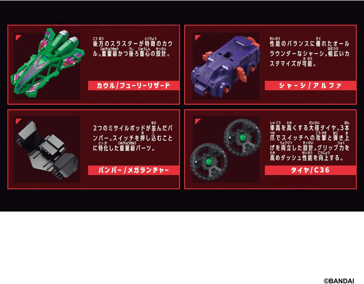 バラバライド スターターセット BR-06 フューリーリザード |ジャンルで