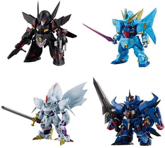 スーパーロボット大戦 ORIGINAL GENERATION フィギュア15体 BOX】スーパーロボット大戦OG ORIGINAL COLLECTION 01 (4個入) 食玩