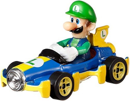 1/64 ルイージ 「Hot Wheels マリオカート」 [GBG27] |ジャンルで探す