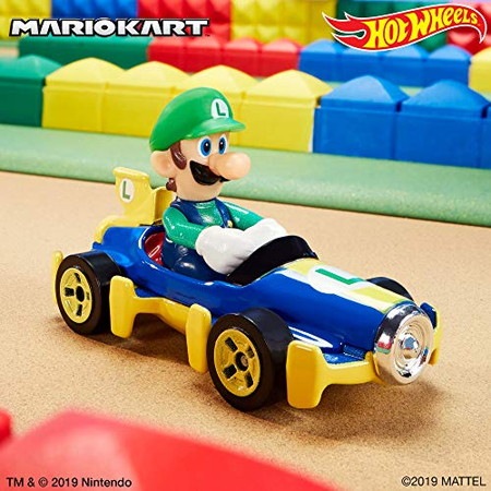 1/64 ルイージ 「Hot Wheels マリオカート」 [GBG27] |ジャンルで探す