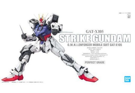 1/60 PG GAT-X105 ストライクガンダム 「機動戦士ガンダムSEED