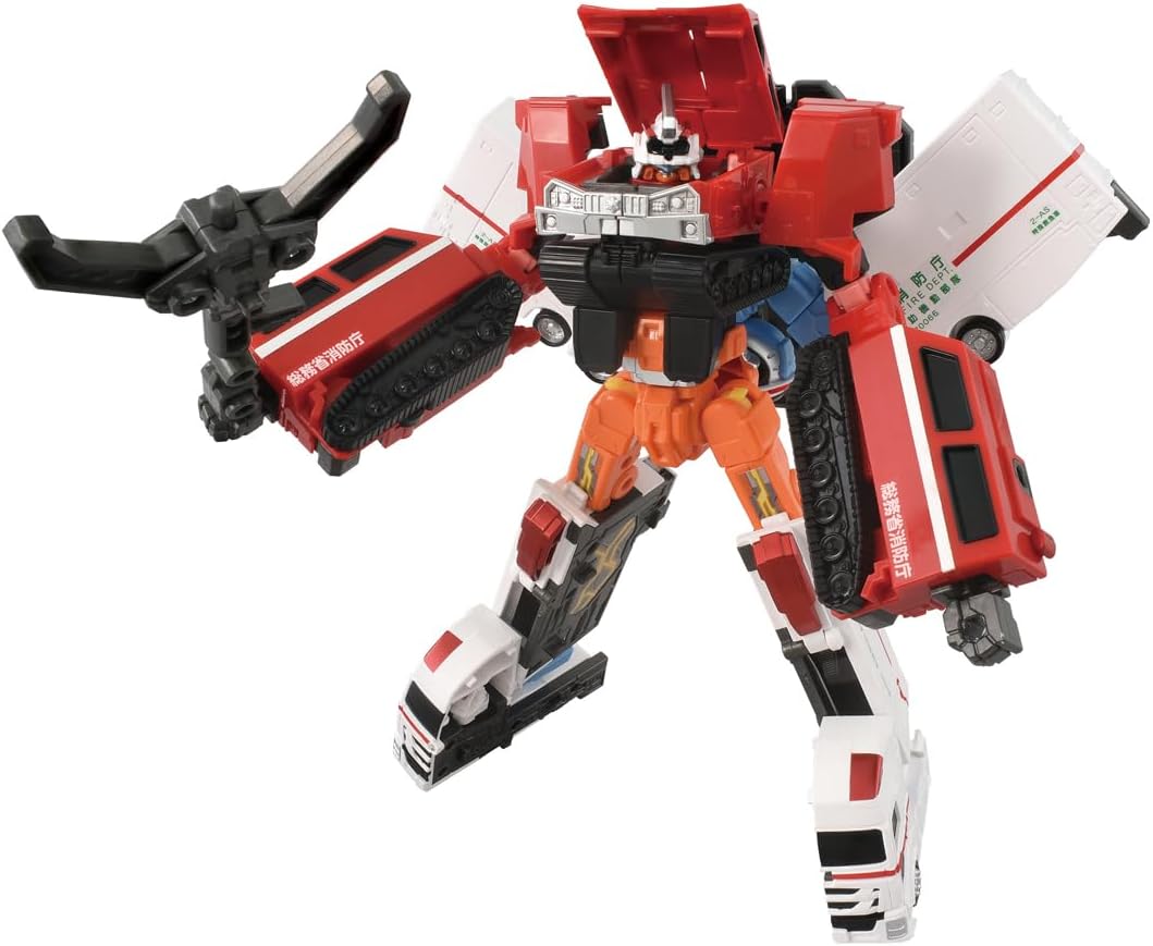 トミカ ジョブレイバー TJBDX ハイパーレスキューブレイバー レッド