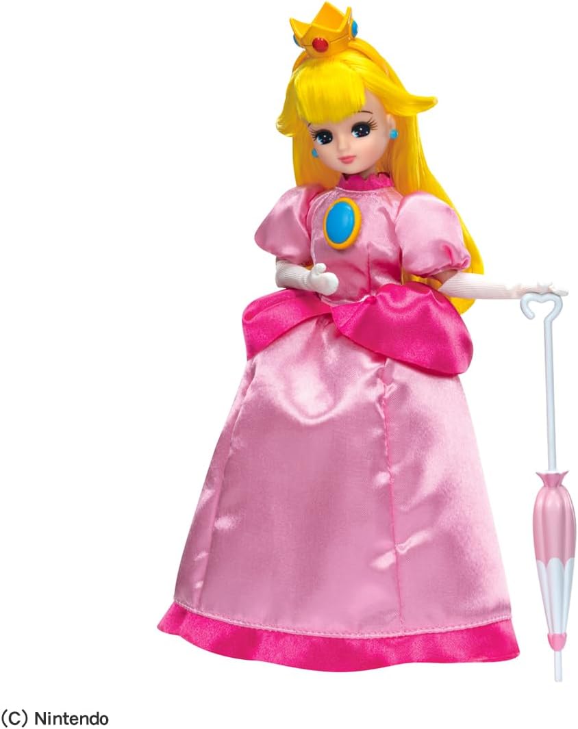スーパーマリオ リカちゃん ピーチ姫スタイル 「リカちゃん