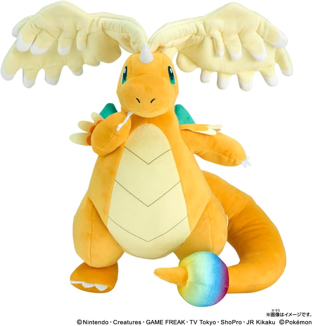 ぬいぐるみ メガカイリュー　10体 ポケットモンスター ポケモンぬいぐるみ メガカイリュー |ジャンルで