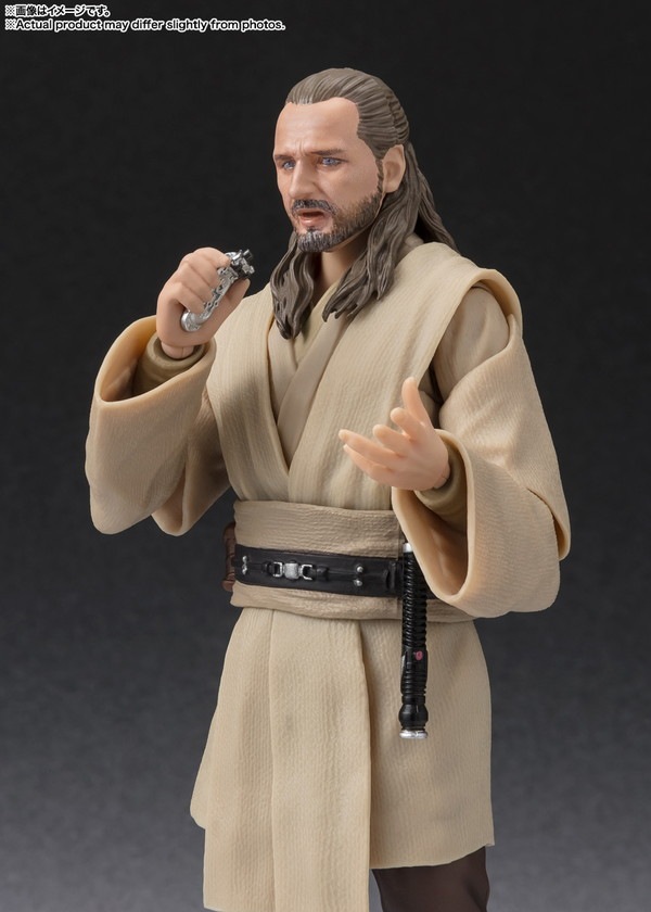 新品未開封】S.H.フィギュアーツ クワイ＝ガン・ジン（STAR WARS: The 