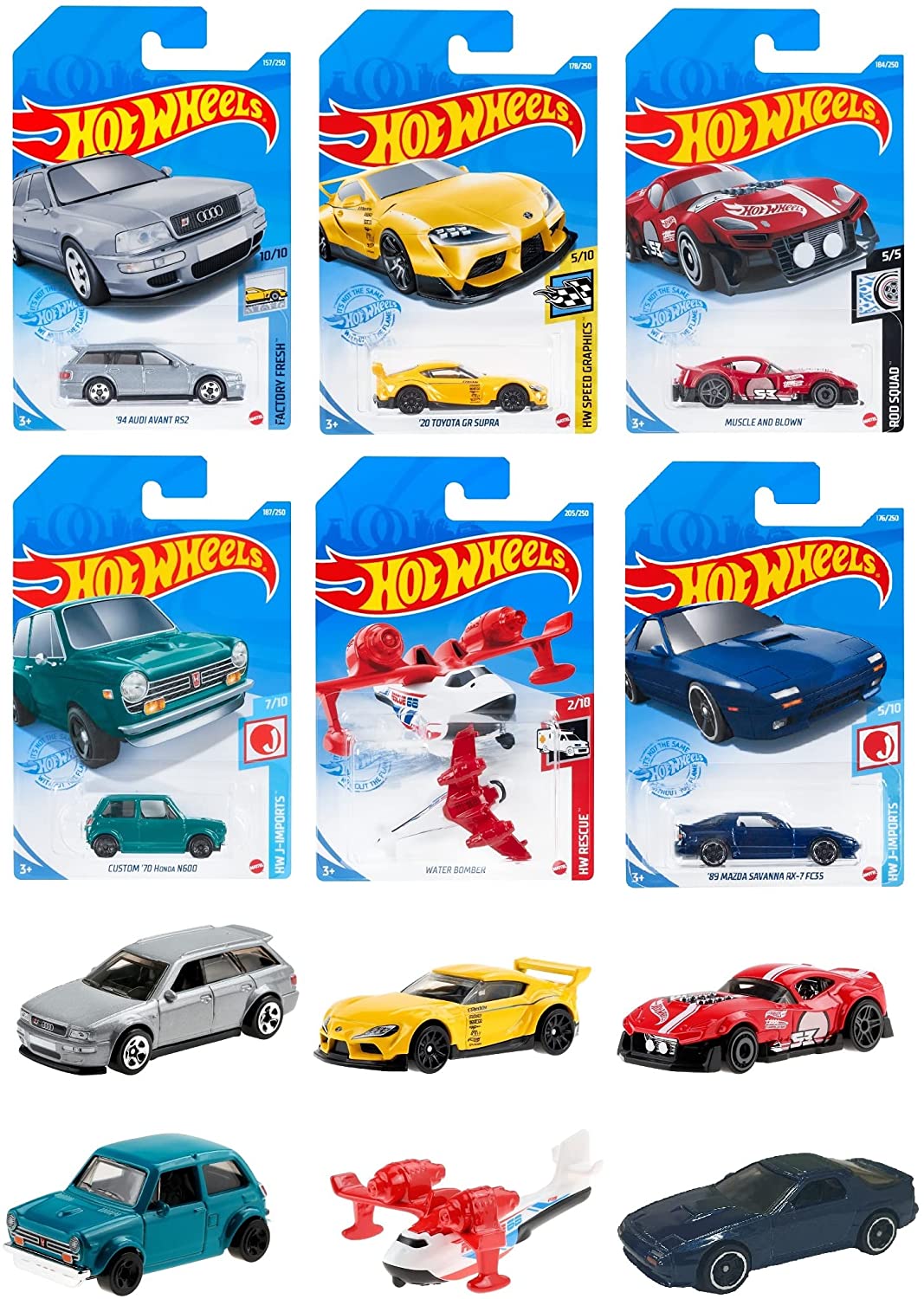 ホットウィール(Hot Wheels) ベーシックカー 2022 Qアソート (C4982