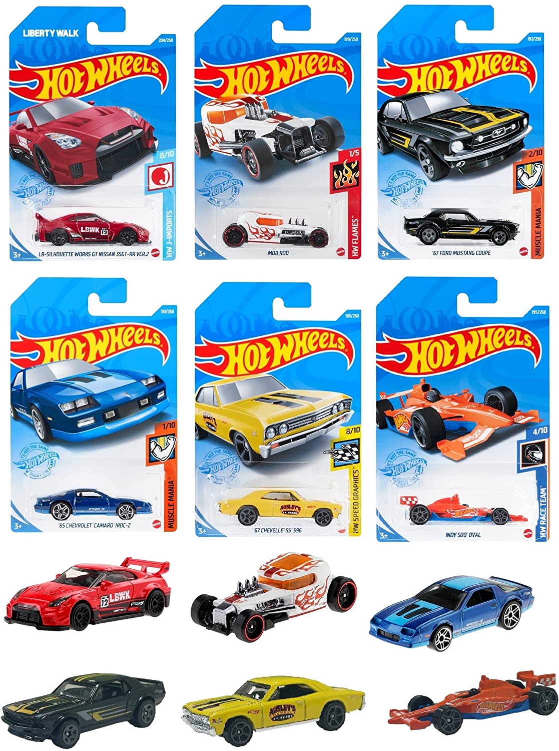 ホットウィール(Hot Wheels) ベーシックカー 2022 Qアソート (C4982