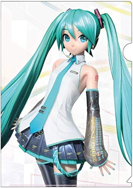 10枚セット】NewDays×初音ミク A4クリアファイル&ステッカー |ジャンル