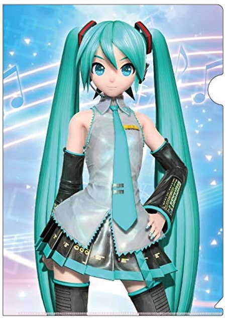 10枚セット】NewDays×初音ミク A4クリアファイル&ステッカー |ジャンル