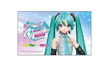 100枚セット】NewDays×初音ミク A4クリアファイル&ステッカー