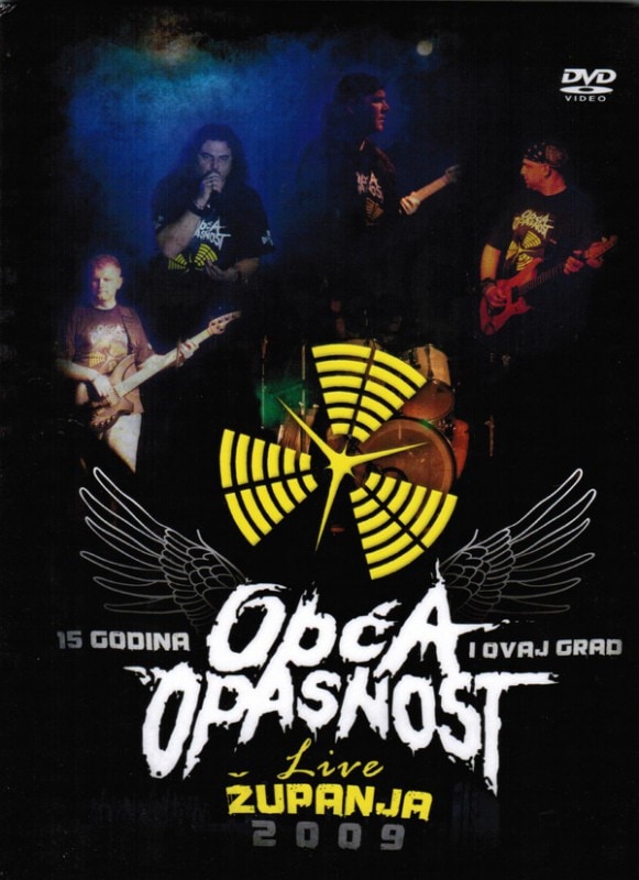 OPCA OPASNOST - 15 Godina (Live - Zupanja, 2009) DVD