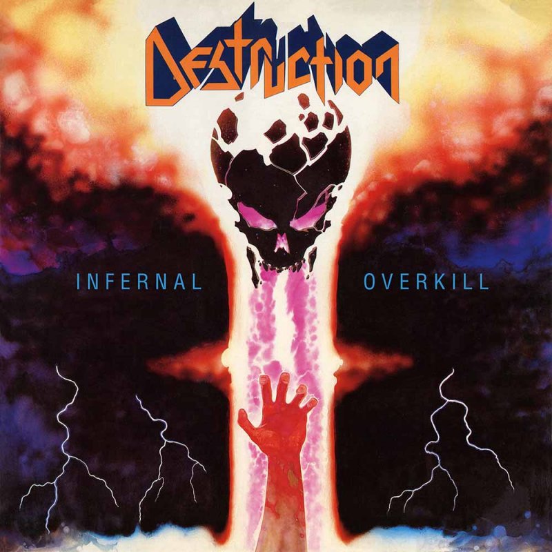 スラッシュメタル DESTRUCTION/INFERNAL OVERKILL 1988年 オリジナル盤